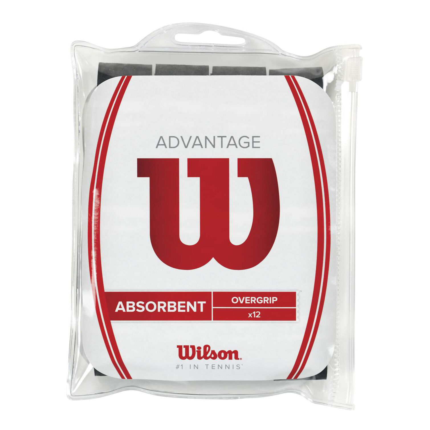 Advantage Overgrip 12er Pack - Schwarz