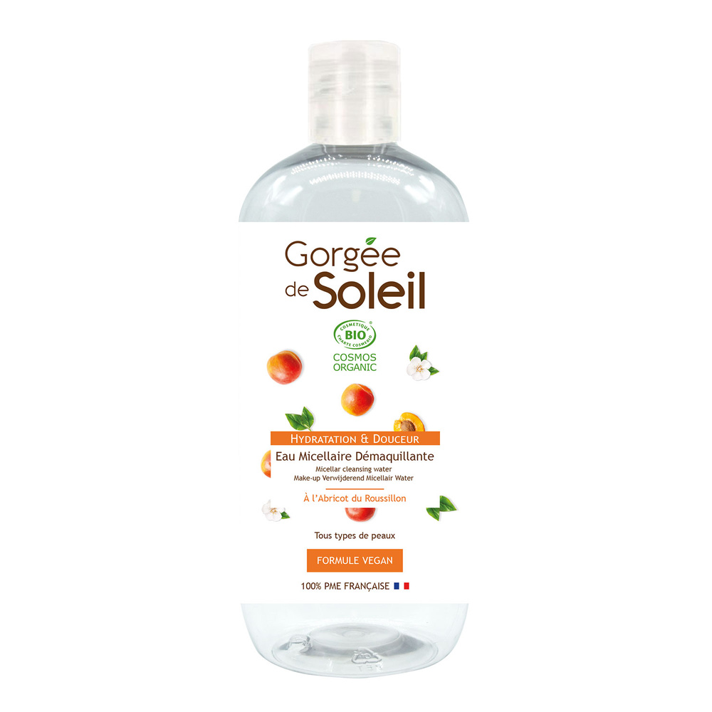 gorgée de soleil Eau micellaire démaquillante Démaquillant