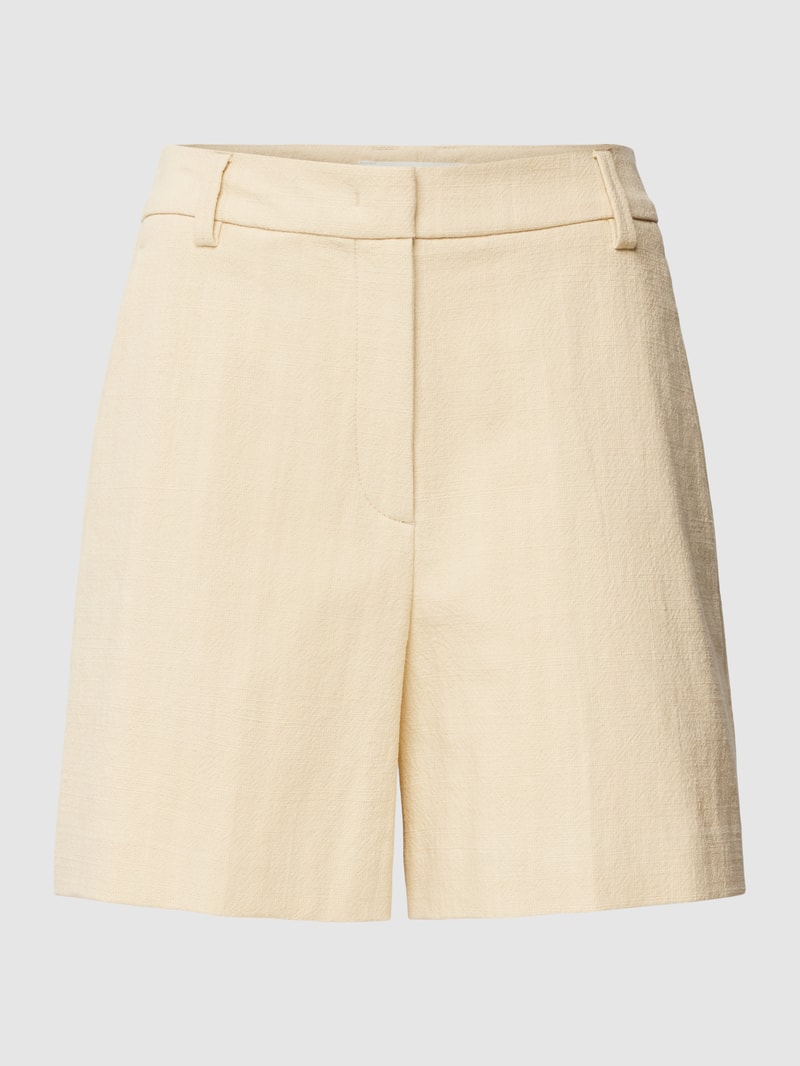 Shorts mit Paspeltasche am Gesäß in sand