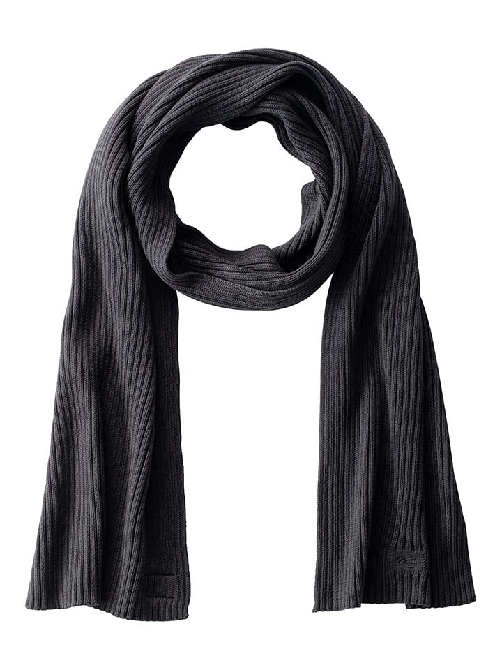 Camel Active Schal in Schwarz - (L)190 x (B)25 cm günstig kaufen onesize