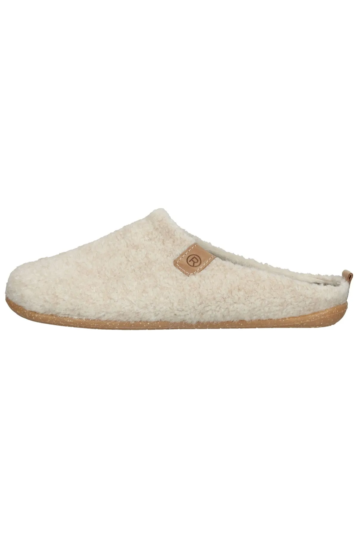 Rohde  Hausschuh - Beige - Flacher Absatz