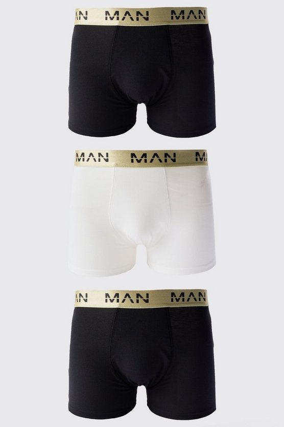 3er-Pack Man Roman Gold Boxershorts