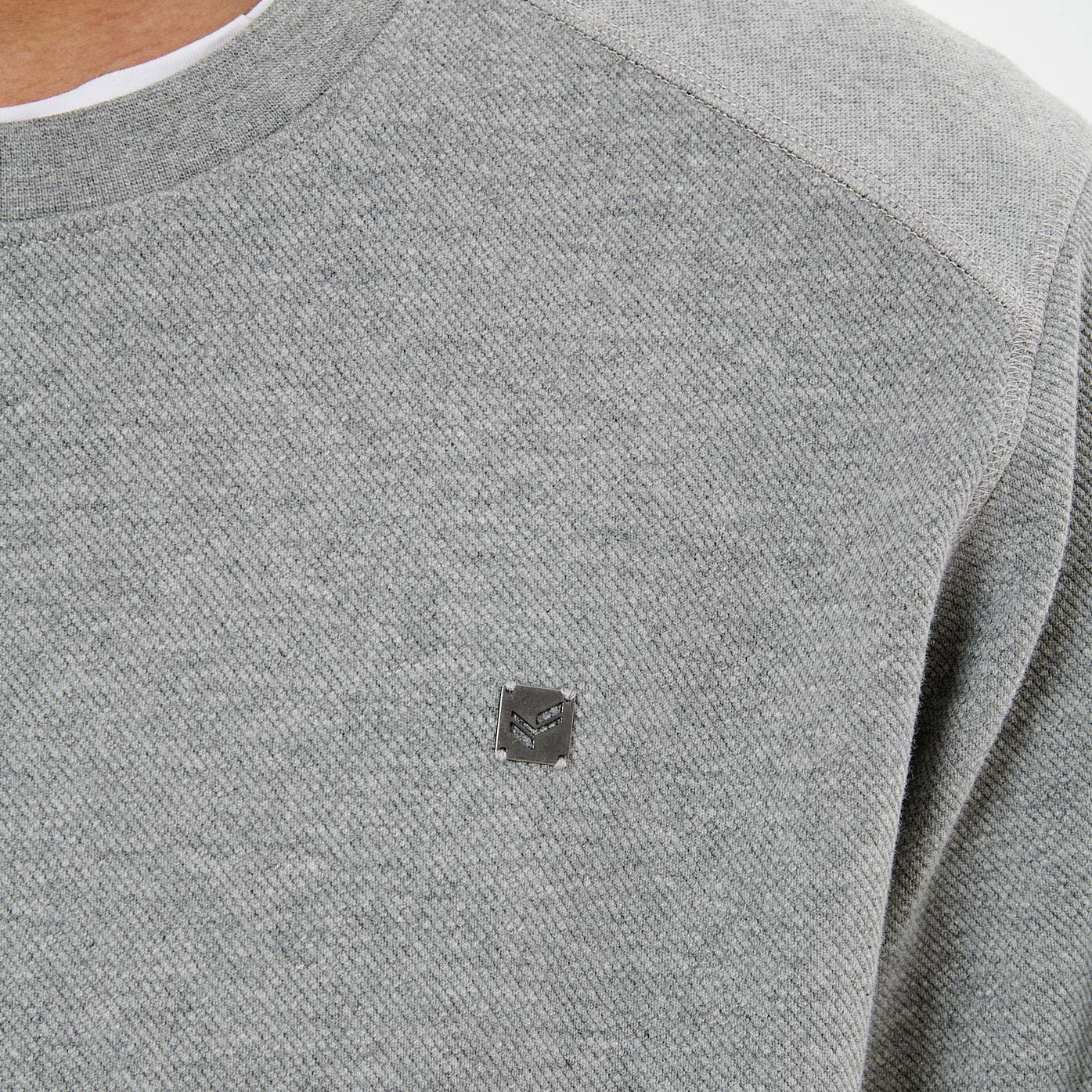 VOLA   Sweat gris homme