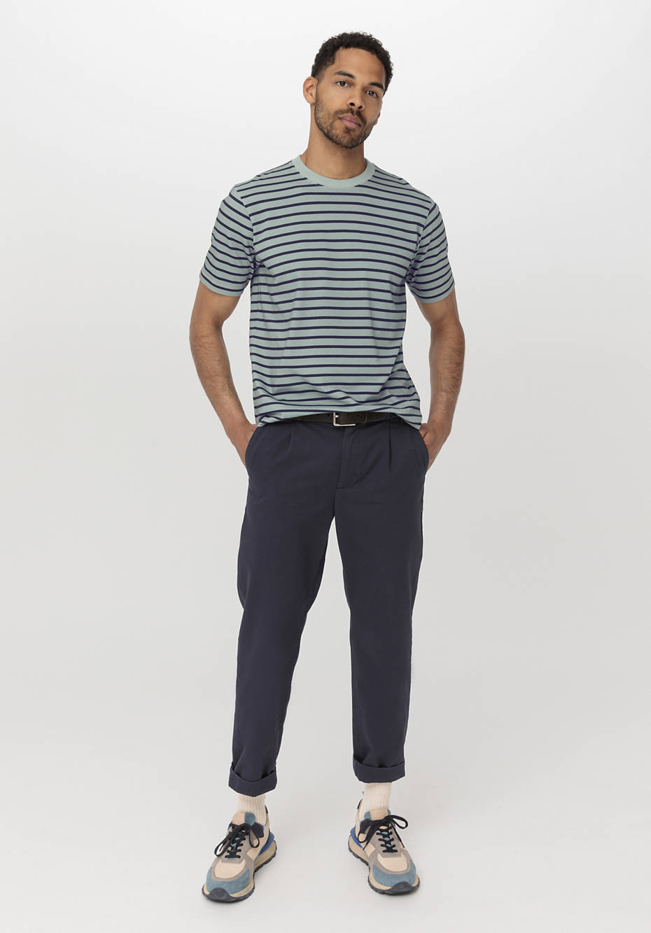 Streifenshirt Relaxed aus reiner Bio-Baumwolle