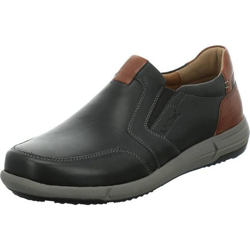 JOSEF SEIBEL Slipper Enrico 18, schwarz-kombi