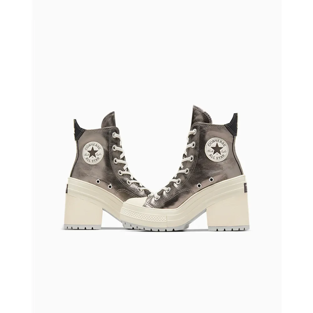 Converse Chuck 70 De Luxe Heel Metallic A09896C / grau