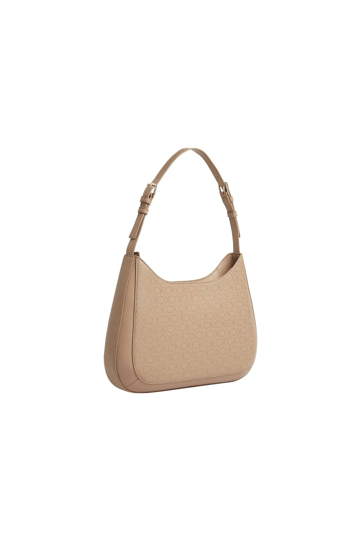 Calvin Klein  Handtasche - Beige - Strukturiert