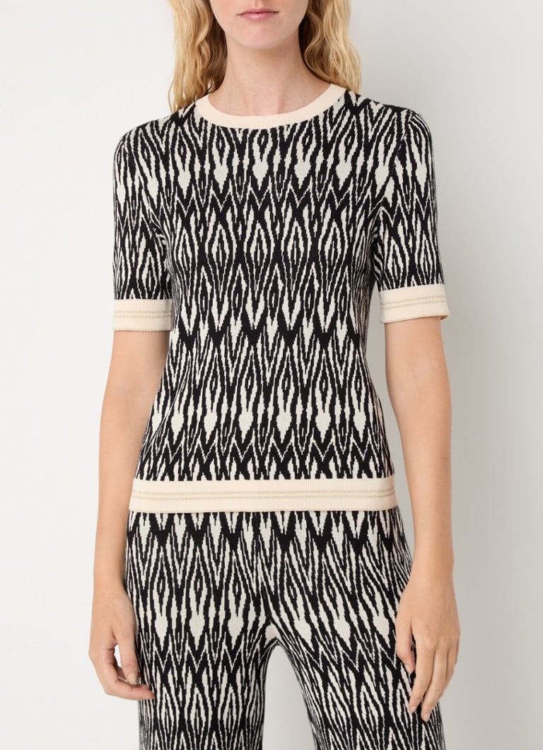 Top stampato a maglia fine Gerry Weber