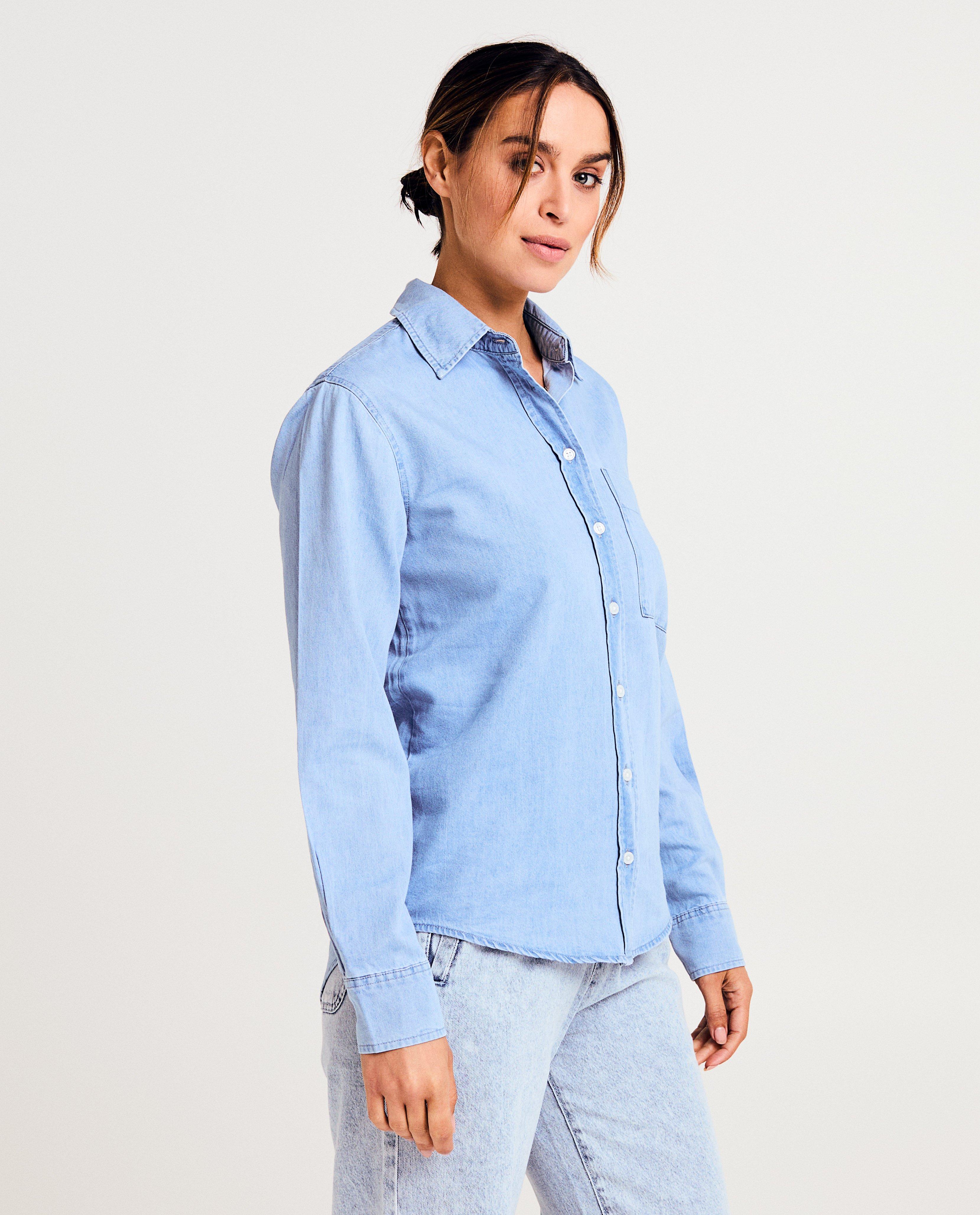 Sora Blue farmering világoskék