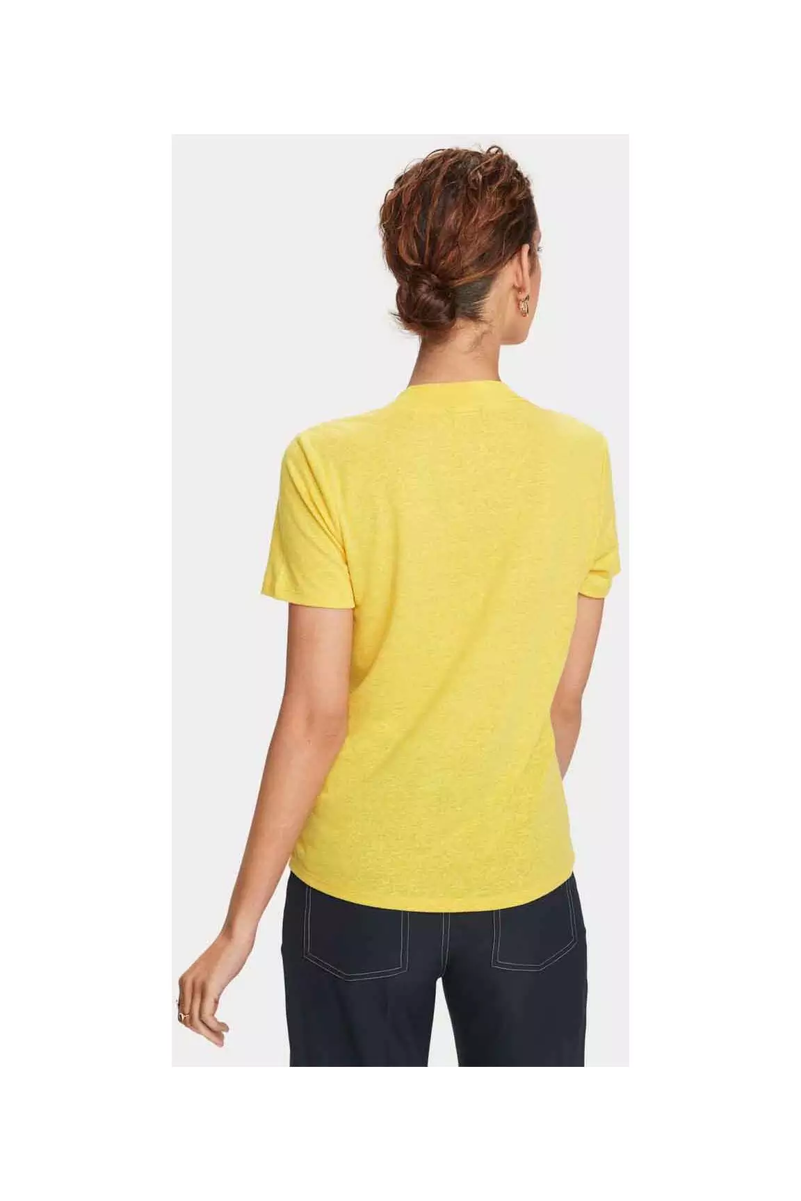 Scotch Soda Tshirts Femme couleur jaune