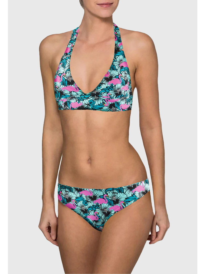 BECO the world of aquasports Bikini Flamingo Eden in türkis-pink günstig kaufen