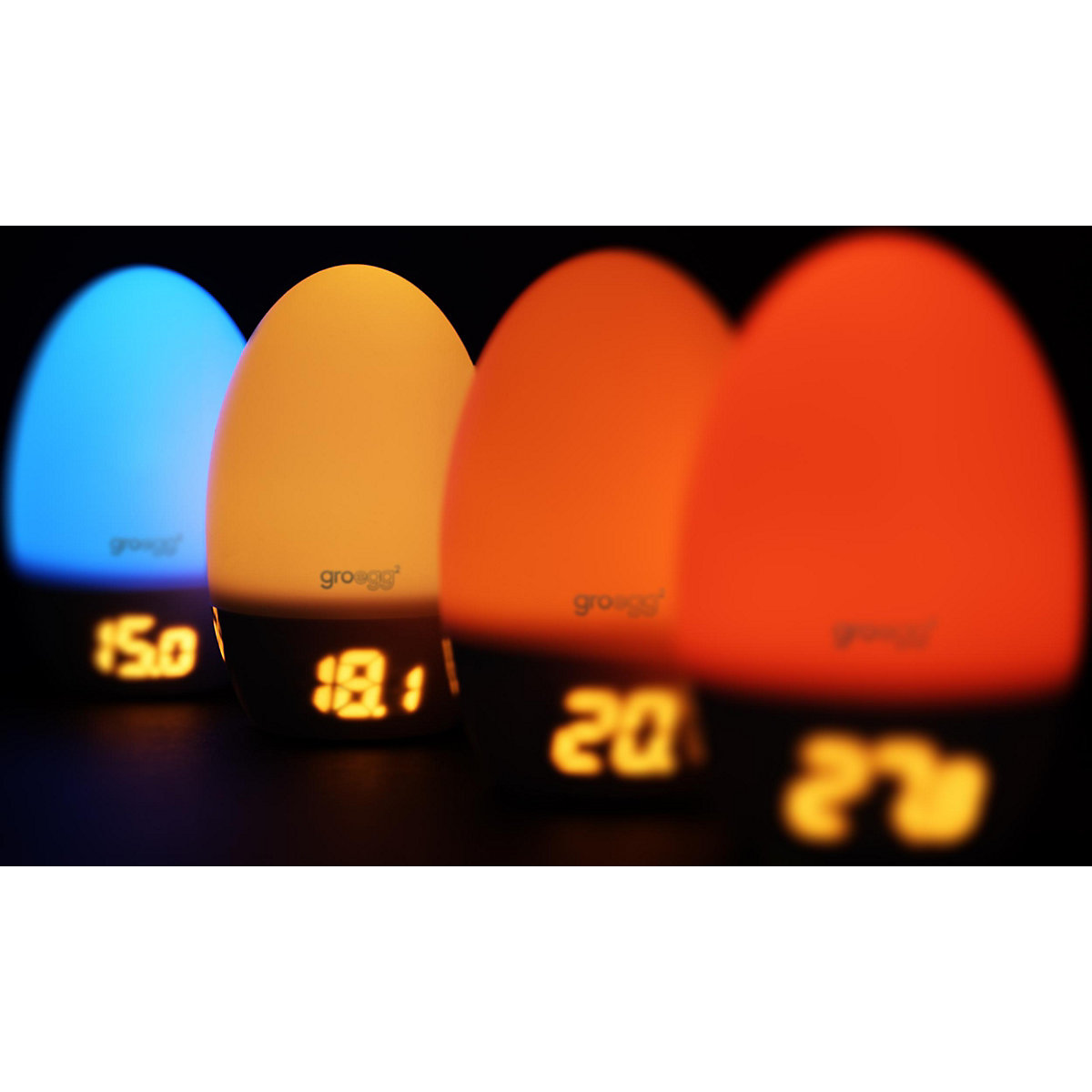 Groegg2 Nachtlichtthermometer 2 in1