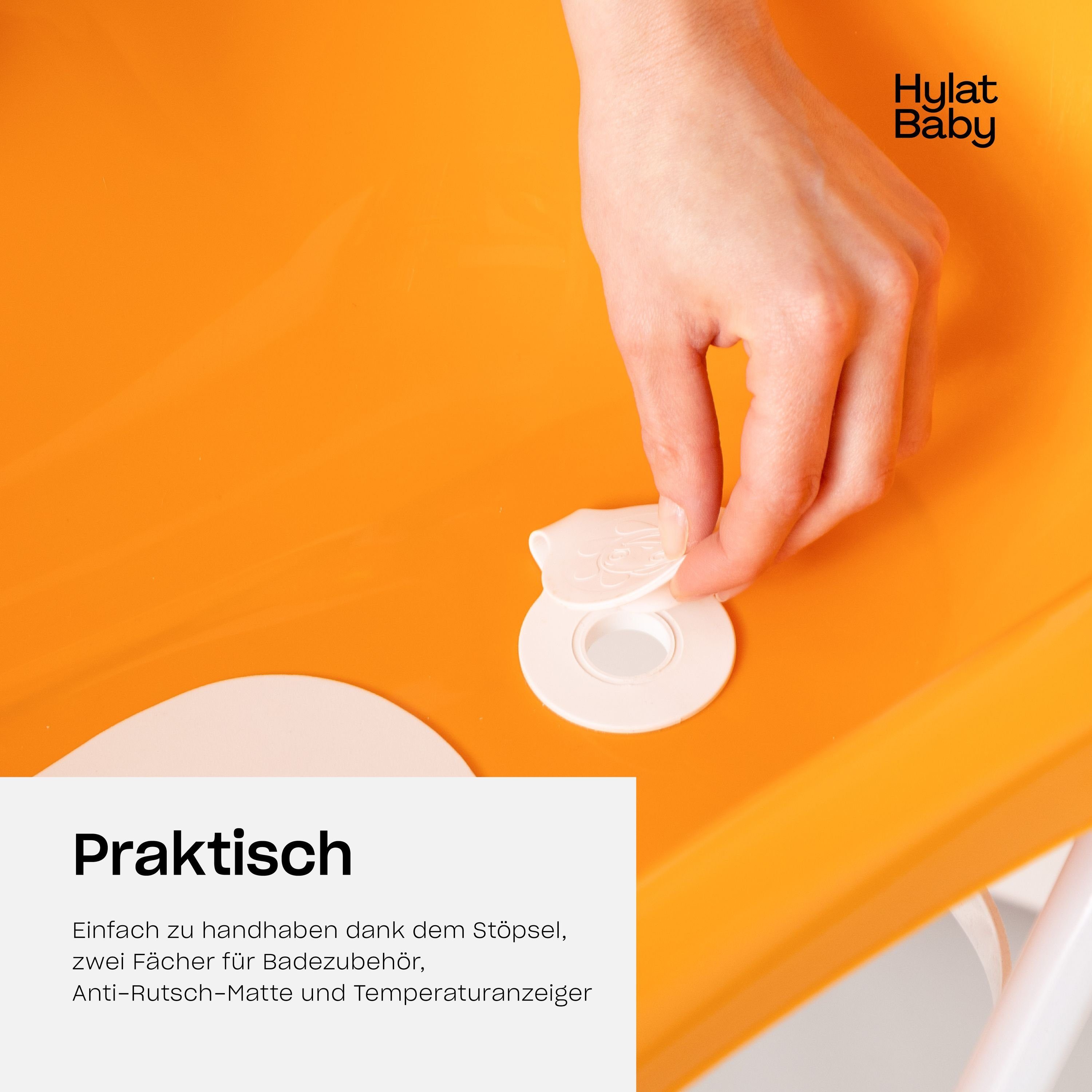 Hylat Baby Babybadewanne Produkte für Kinder, (Set)