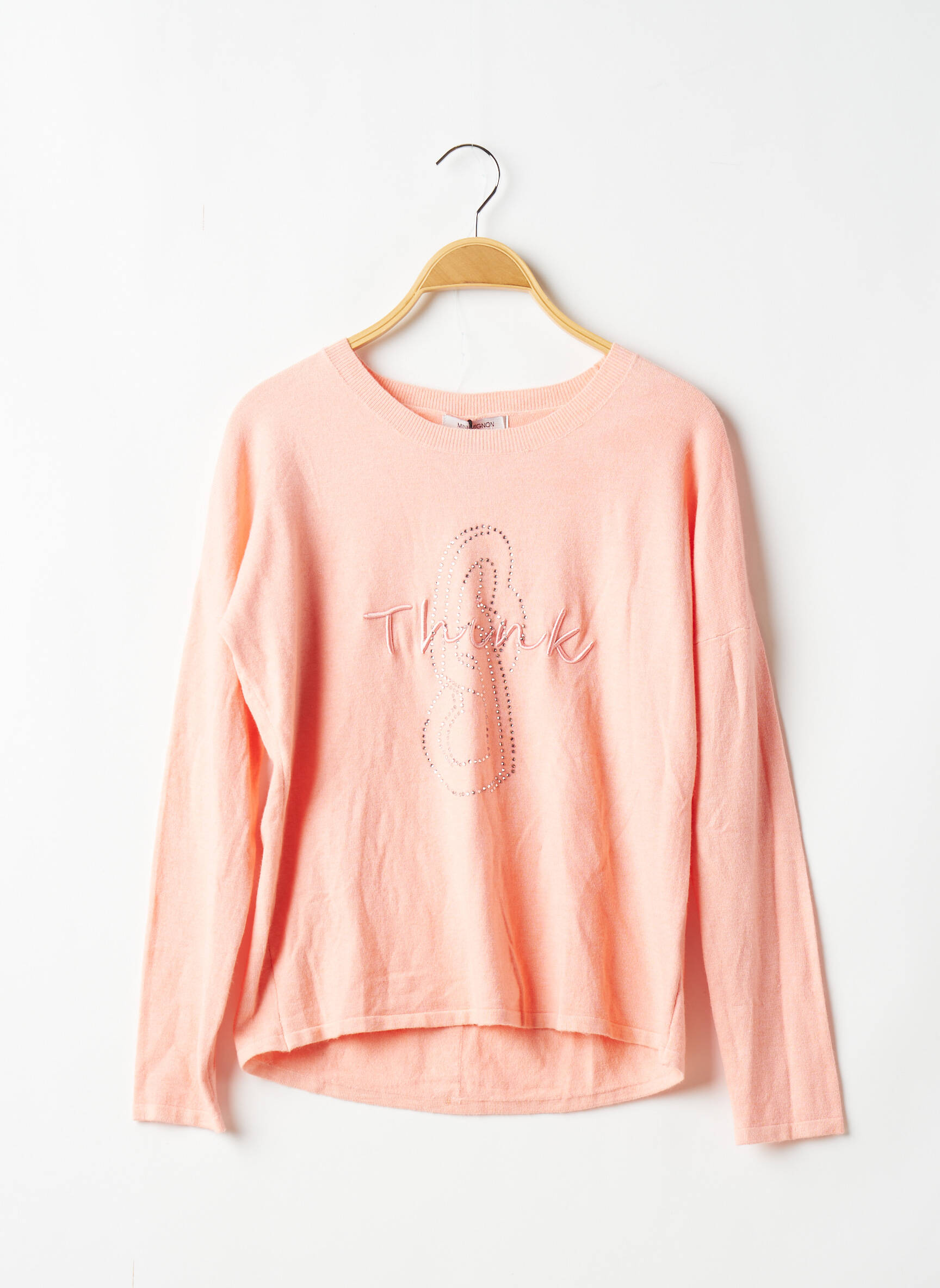 Mini Mignon Pulls Fille couleur rose