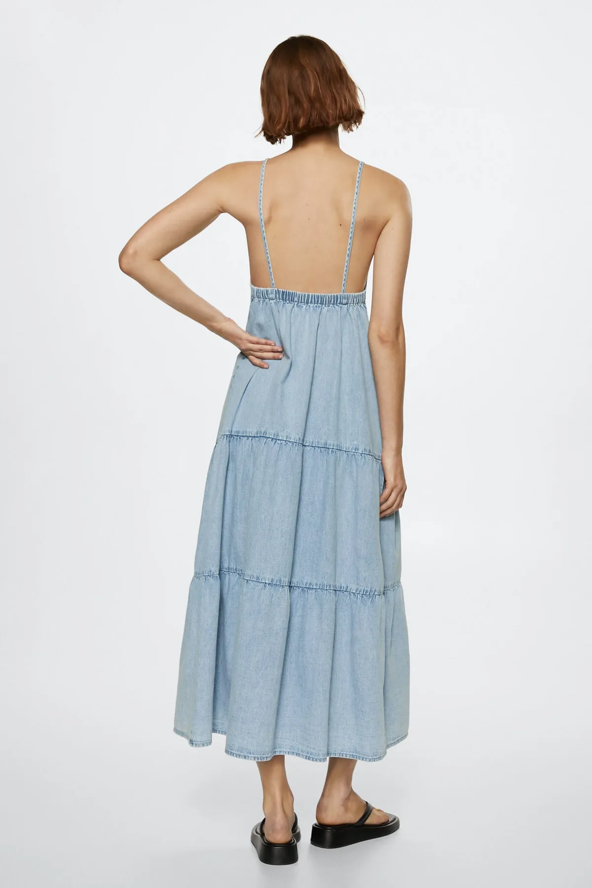 MANGO  27018647 Damen/Mädchen Hellblau