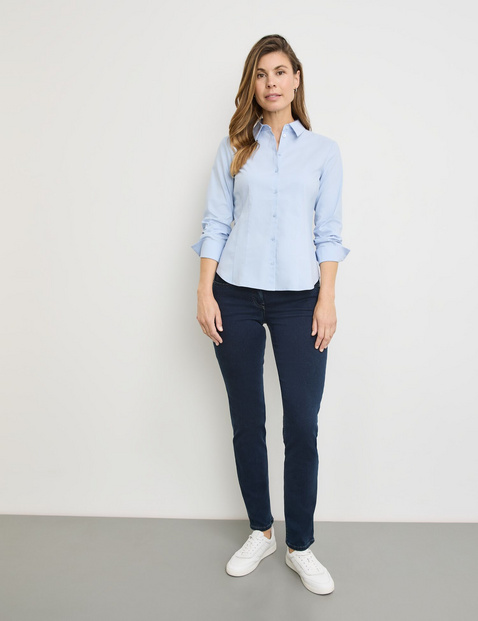 Klassische Hemdbluse