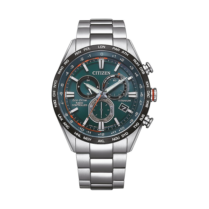 Citizen Chronograph Promaster Sky Funkuhr Eco Drive Super Titanium