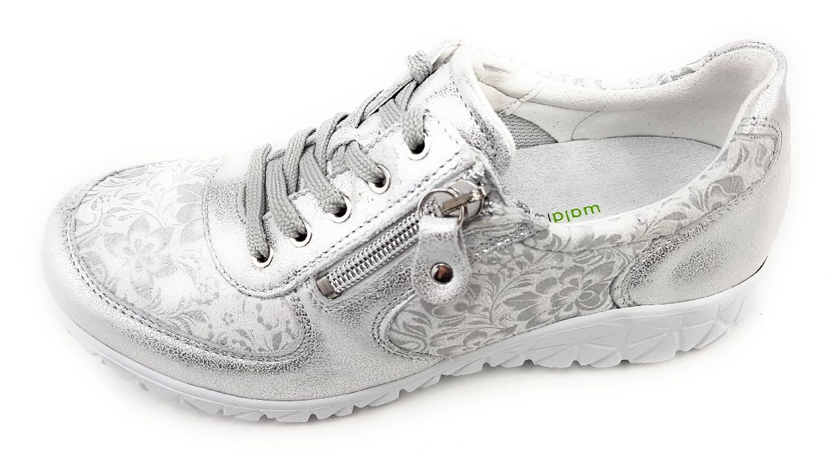 Waldläufer Havy H89001-213/989 Weiß 213989 silber weiss