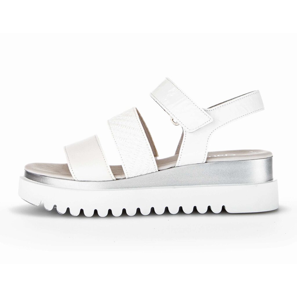 Gabor fashion Keilsandalette weiß