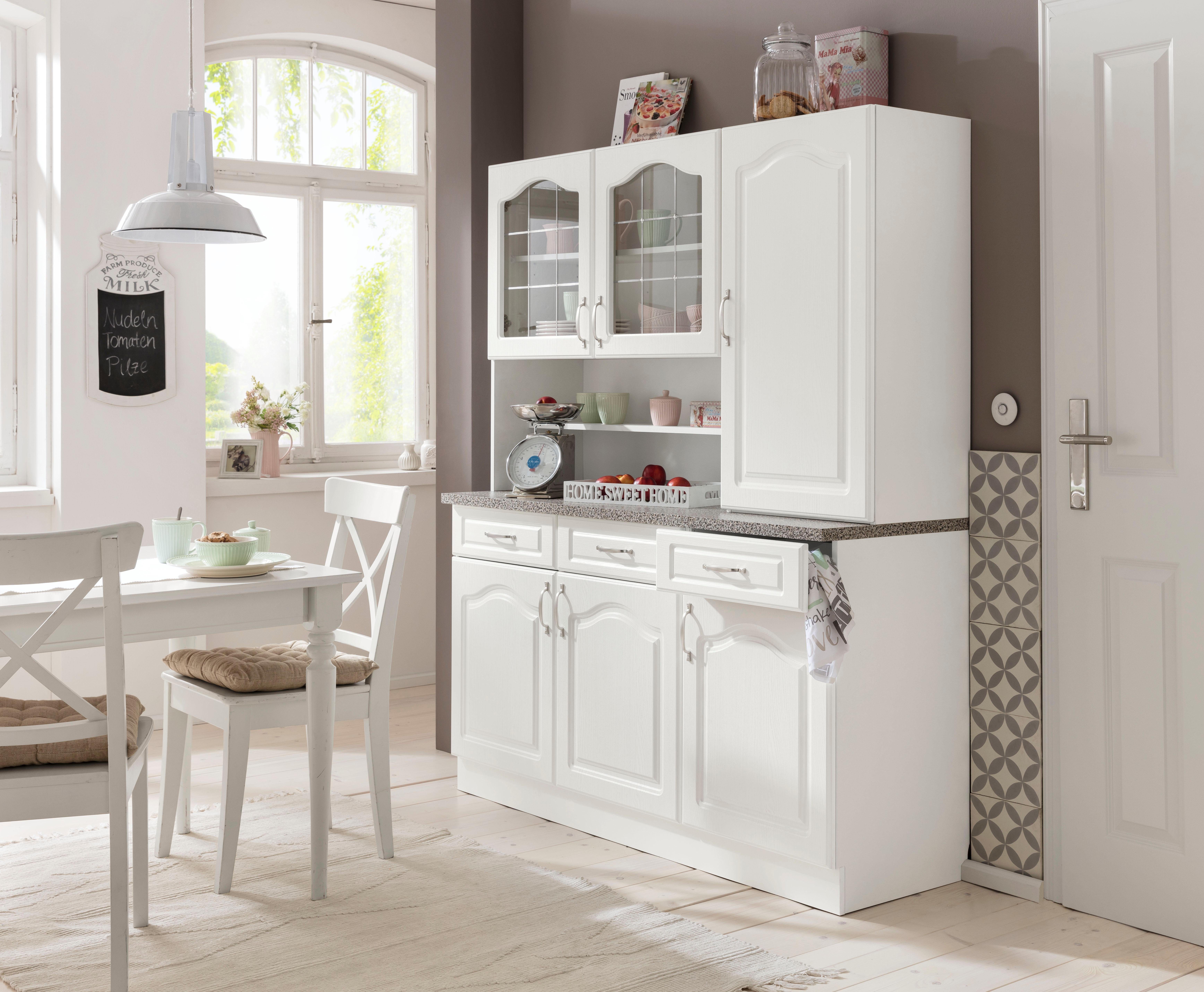wiho Küchen Buffet Linz in Landhaus-Optik, Breite 150 cm