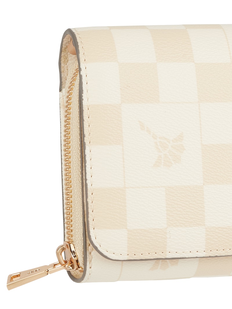 Portemonnaie mit abnehmbarem Schulterriemen Modell 'Leyli' in beige