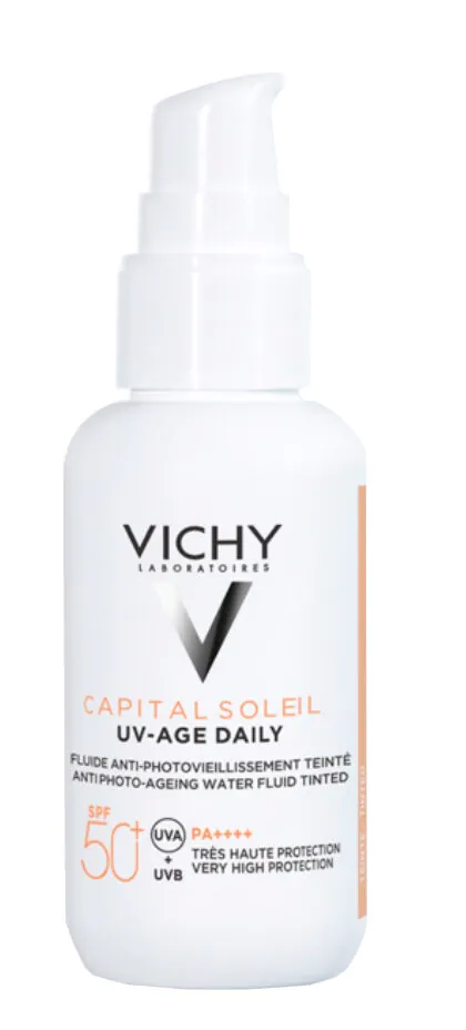 Vichy Capital Soleil Uv-Age Daily Fluid koloryzujący SPF50+