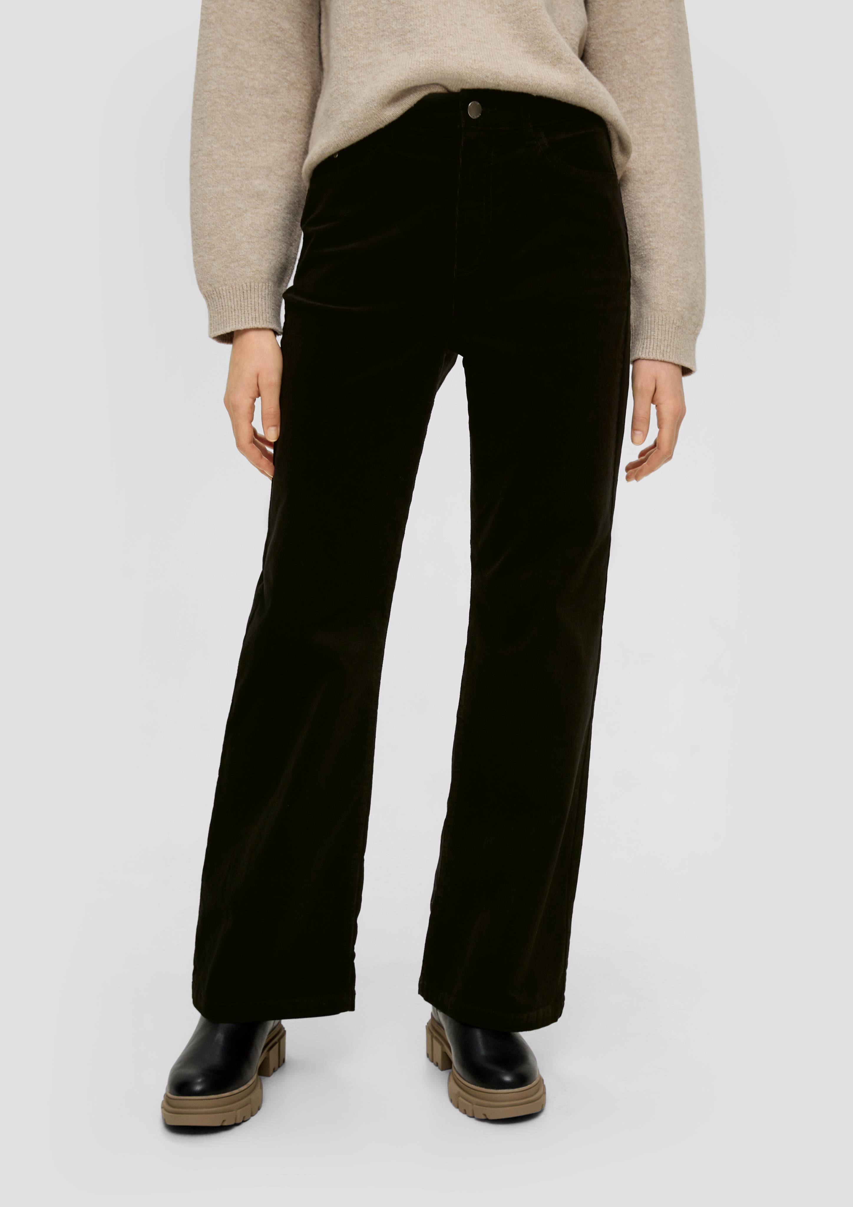 Slim: Cordhose aus Baumwollstretch  2135830-9999