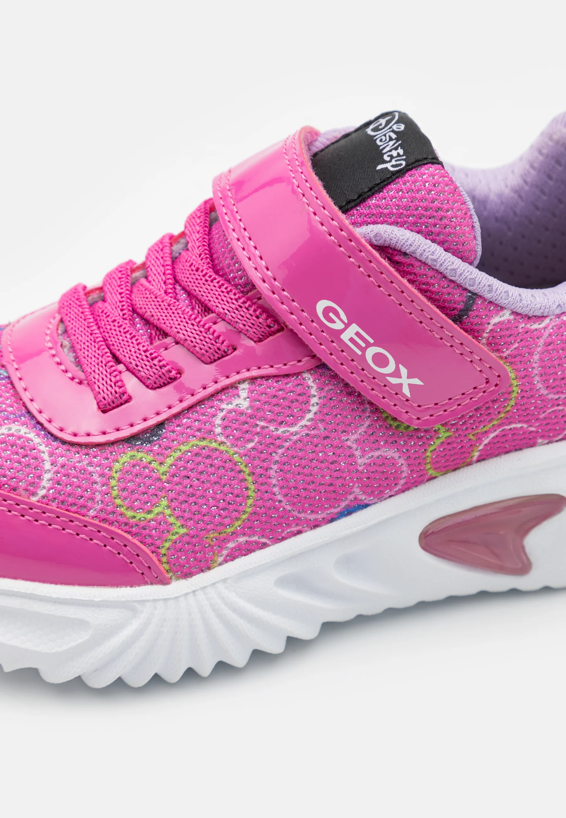 Geox DISNEY CLASSIC ASSISTER GIRL LIGHTS - Zapatillas bajas