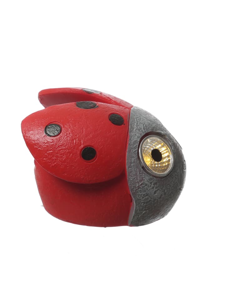 MARELIDA 2x LED Solar Marienkäfer Gartenfigur D: 9cm in rot günstig kaufen onesize