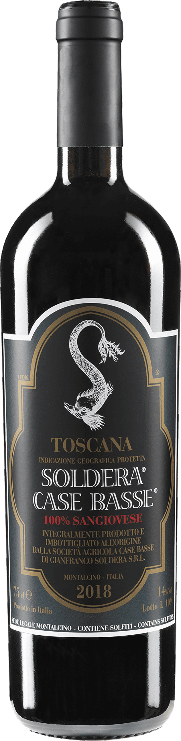 Societa Agricola Case Basse di Gianfranco Soldera: Toscana IGP Sangiovese Soldera Case Basse 2018