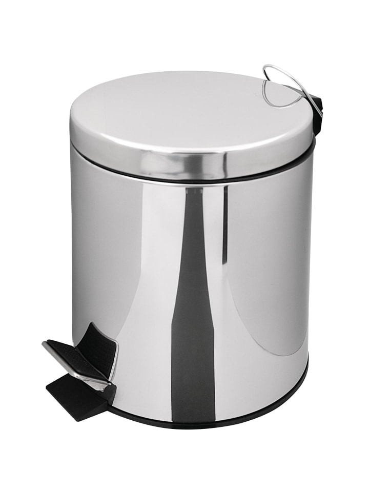RIDDER Kosmetikeimer, Abfalleimer Timon 5 Liter chrom günstig kaufen onesize