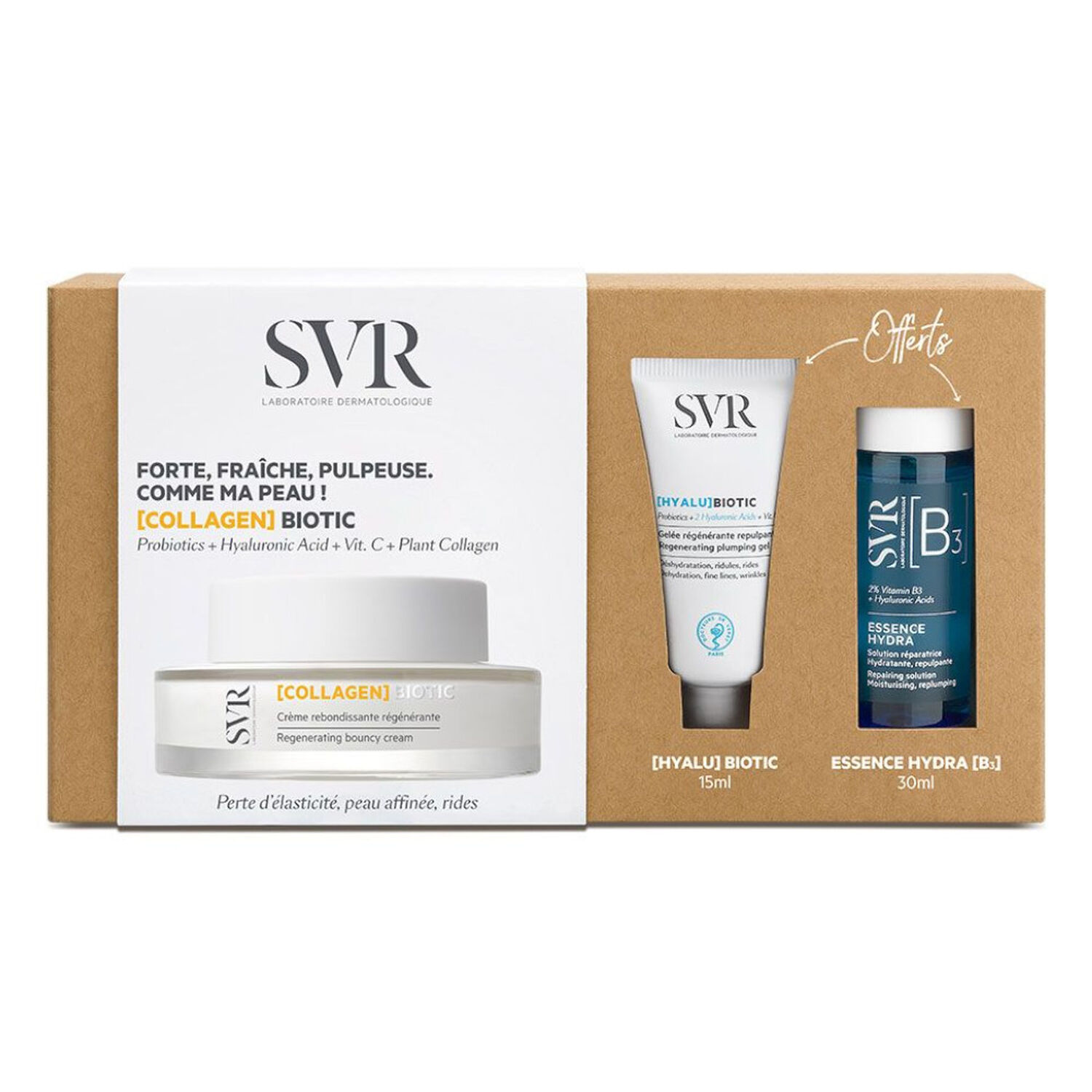 SVR [COLLAGEN] Biotic Coffret Crème Rebondissante Régénérante +2 Produits