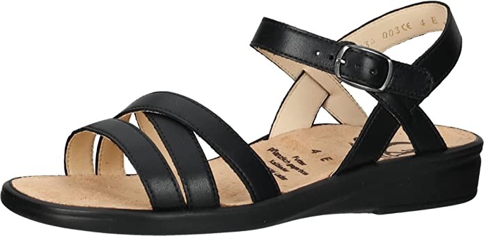 GANTER Klassische Sandalen schwarz