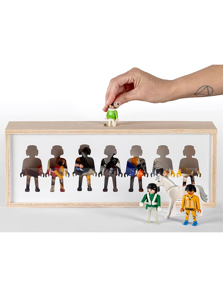Playmobil Aufbewahrungsbox in Weiß/ Hellbraun - (B)40 x (H)15 cm günstig kaufen onesize