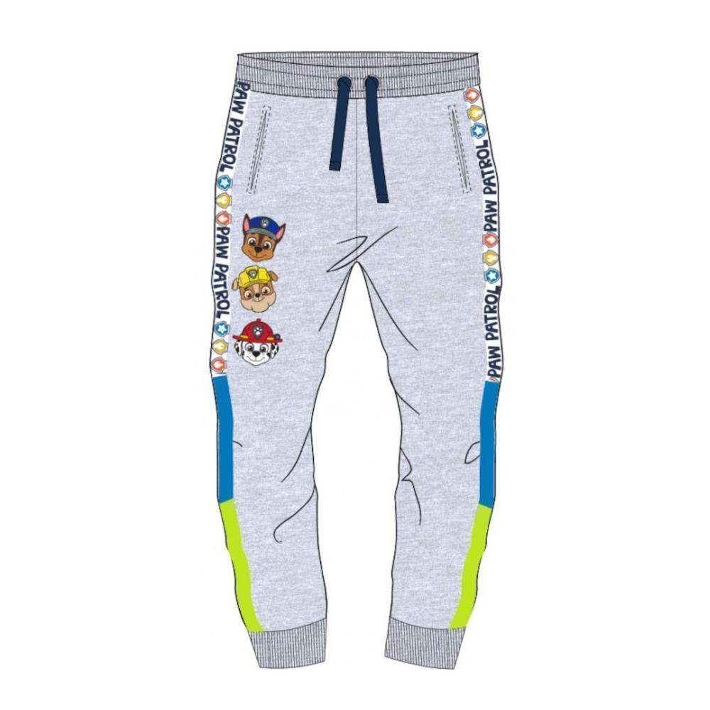 EplusM Jogginghose PAW Patrol Hose mit Schriftzug und Figuren, in den Farben grau, oder