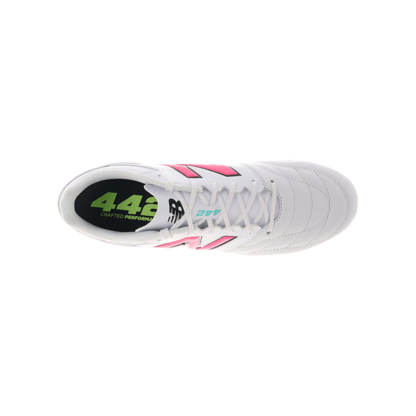 New Balance 442 Team V2 FG United in FuelCell Weiss FWH2