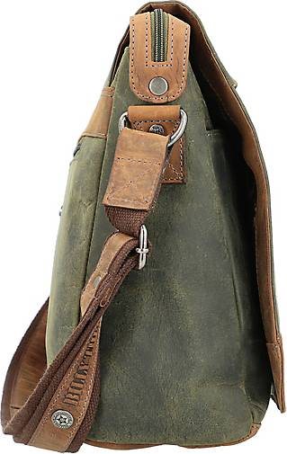 Billy The Kid Hunter Messenger Leder 38 cm Laptopfach