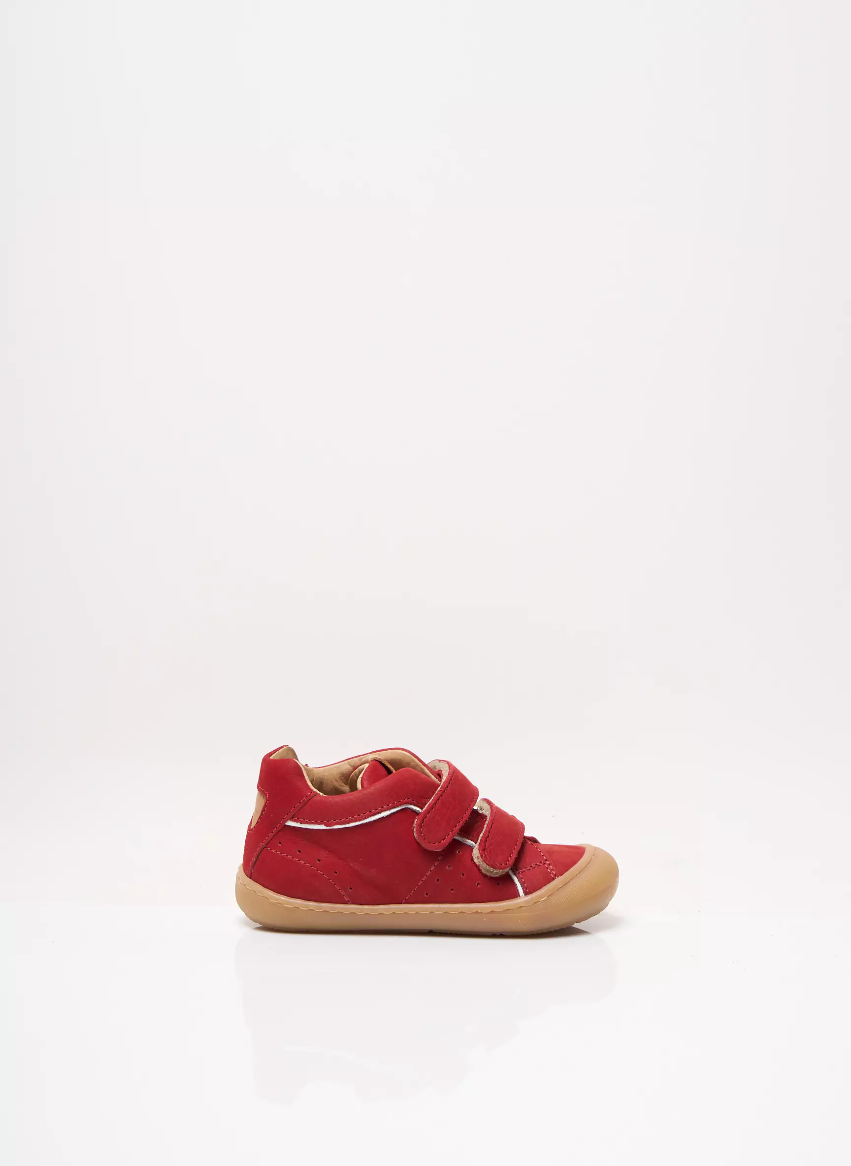 Fr Baskets Garcon couleur rouge