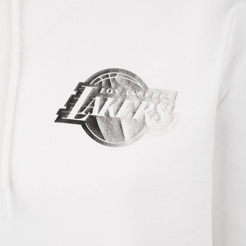 New Era Los Angeles Lakers Metallic Hoodie Herren