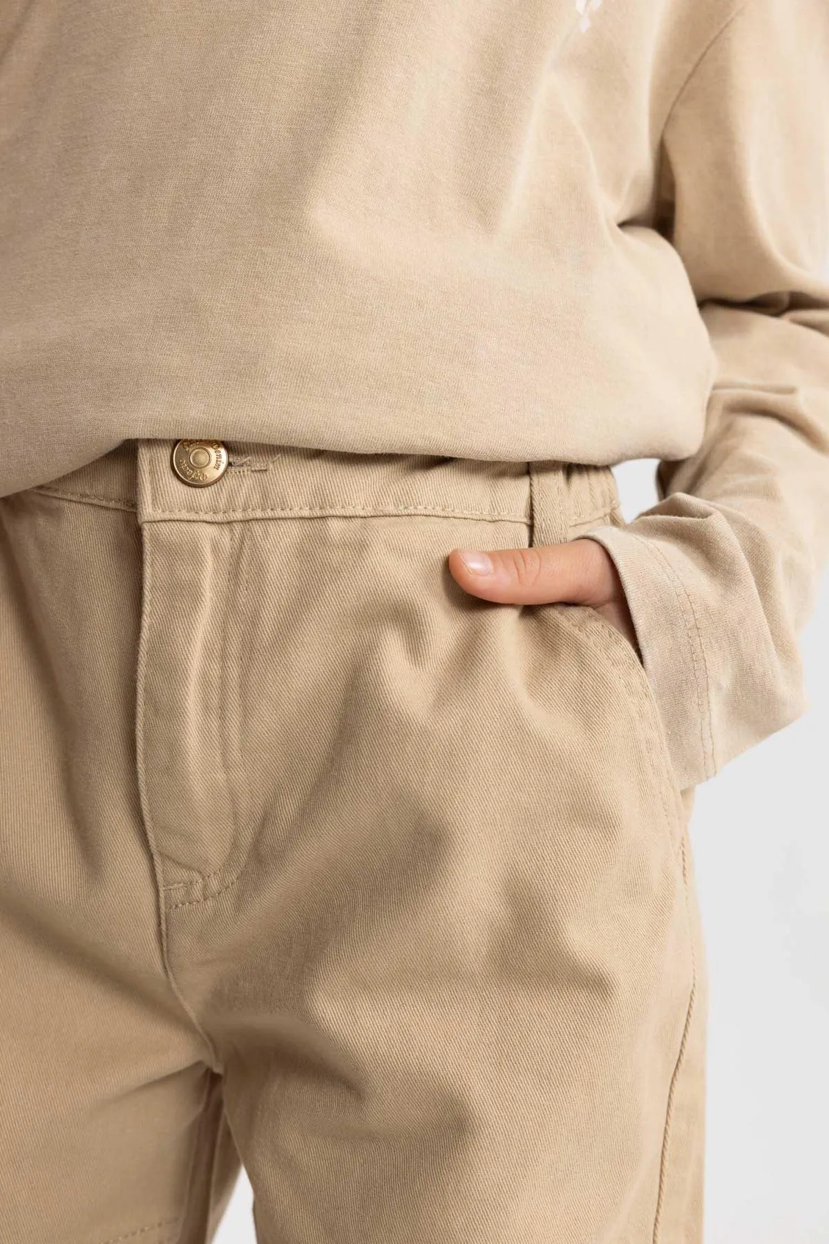 DeFacto  Mädchenhose aus Fallschirm-Gabardine