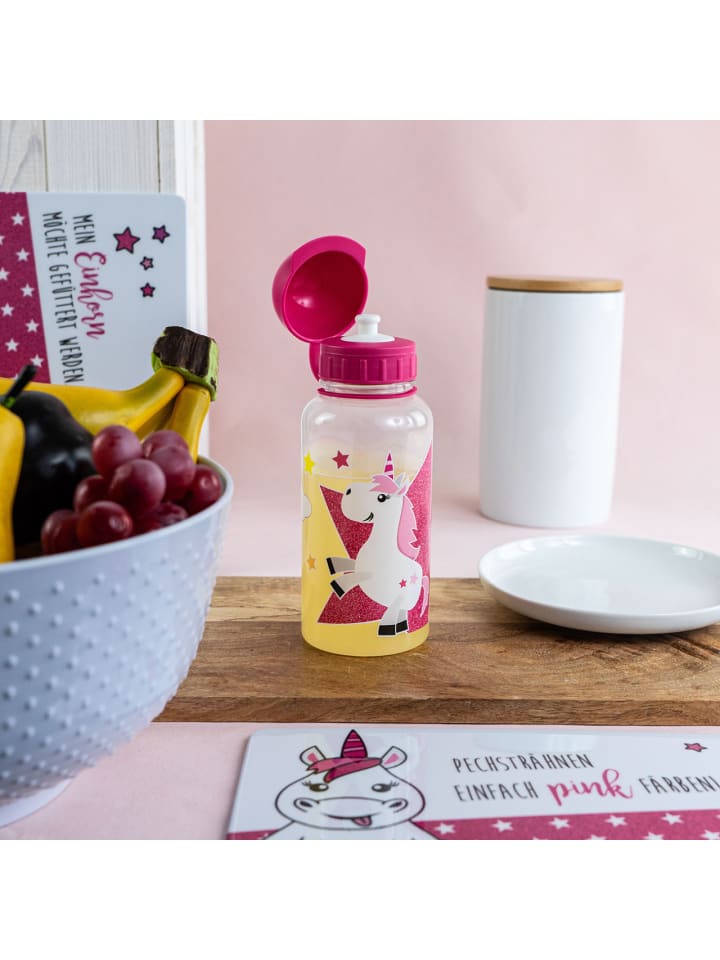 Geda Labels Trinkflasche Einhorn Kids in Pink - 350 ml günstig kaufen onesize
