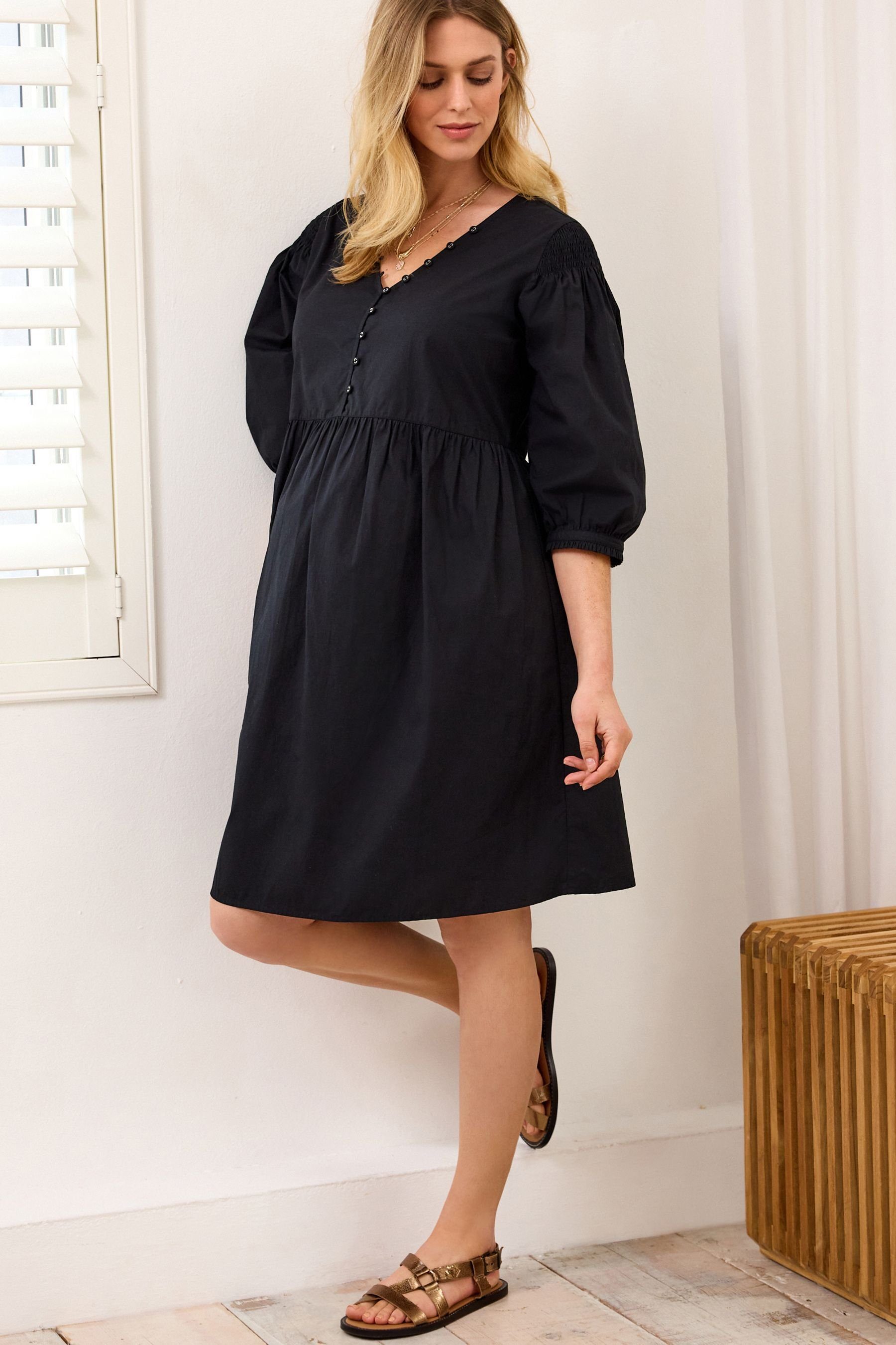 Next Umstandskleid Hängerchen-Kleid zum Stillen, Umstandsmode (1-tlg)