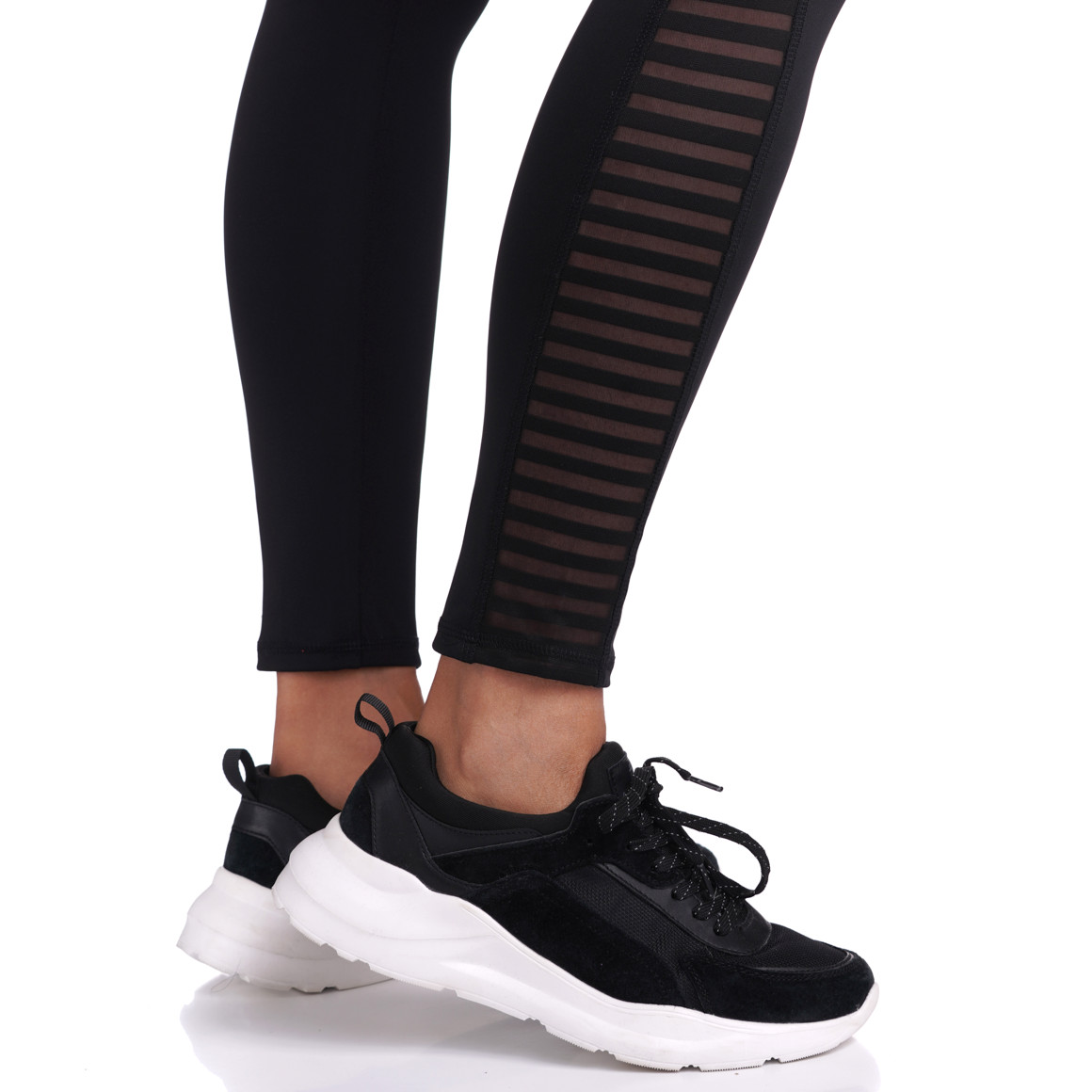 Damen Umstands-Sportleggings im Basic-Look