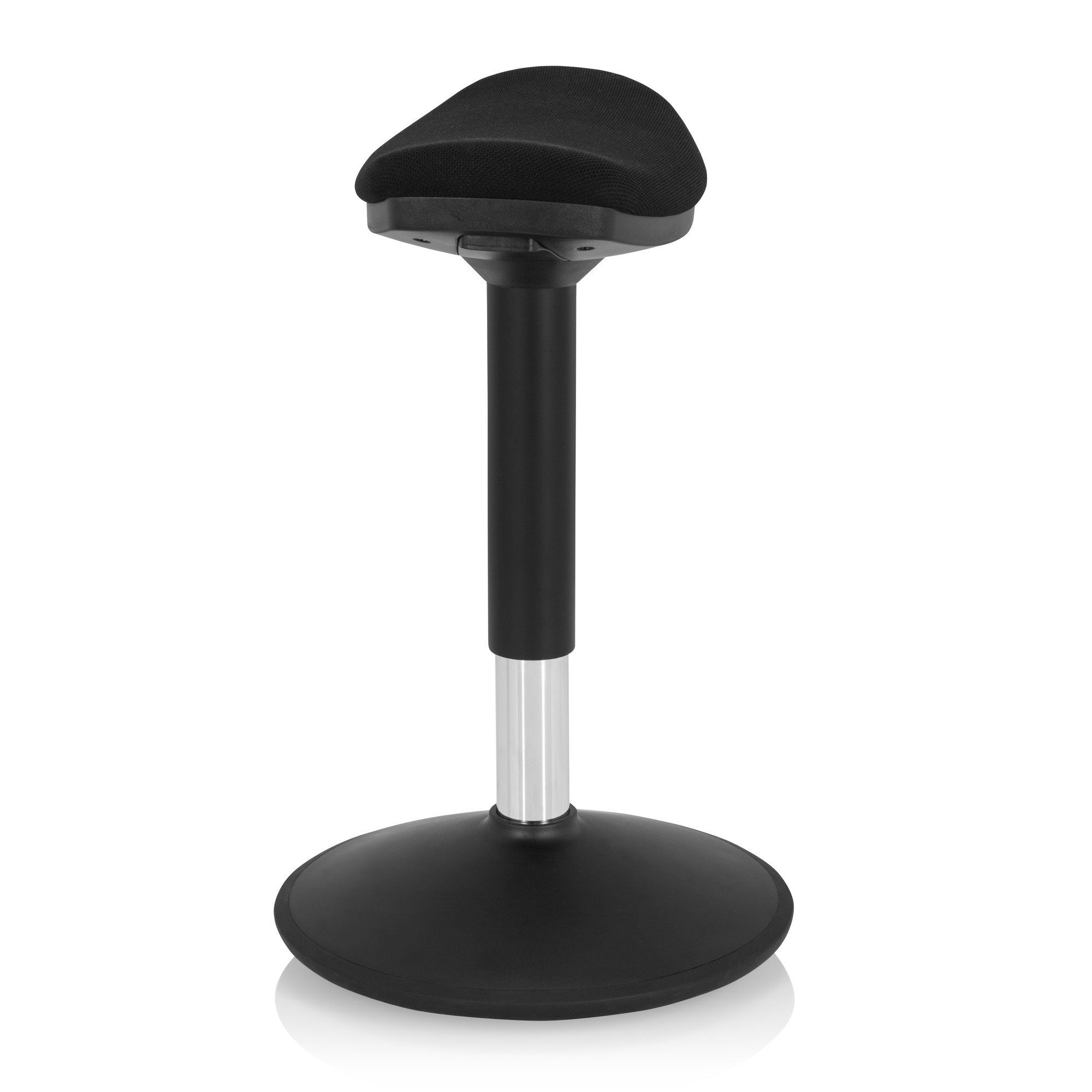 hjh OFFICE Stehhilfe Stehhilfe BALANCE SIT I B Stoff ohne Armlehnen, Hocker, Bürohocker