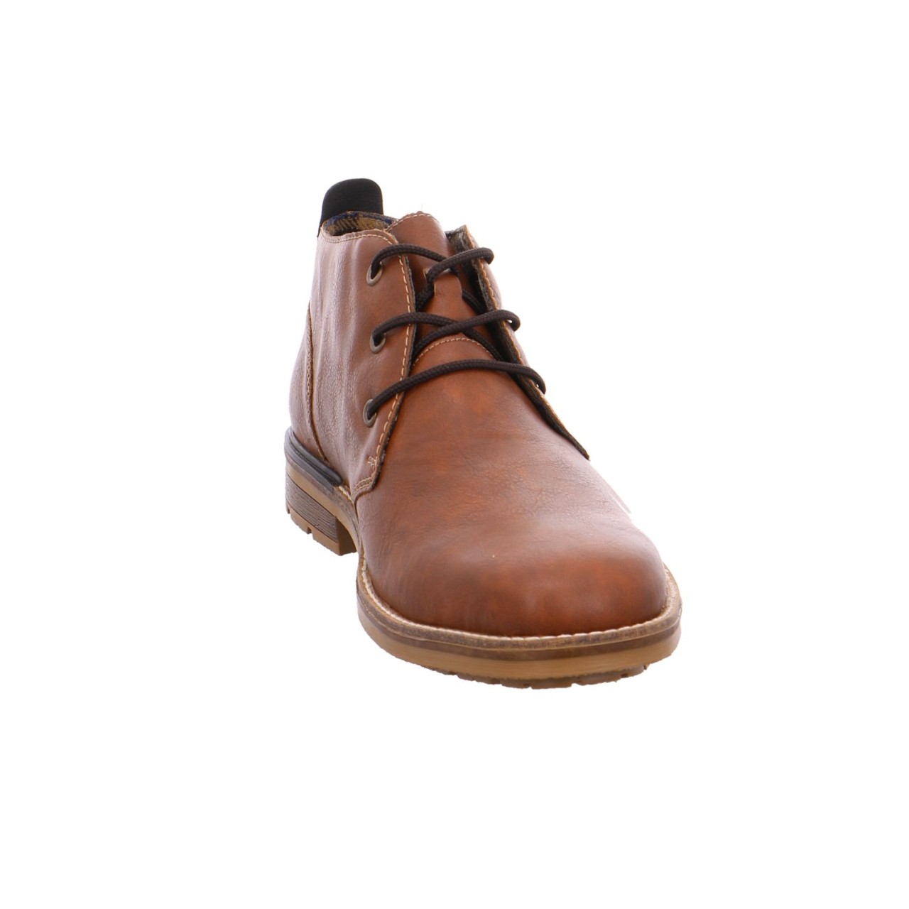RIEKER Schnür-Stiefeletten beige