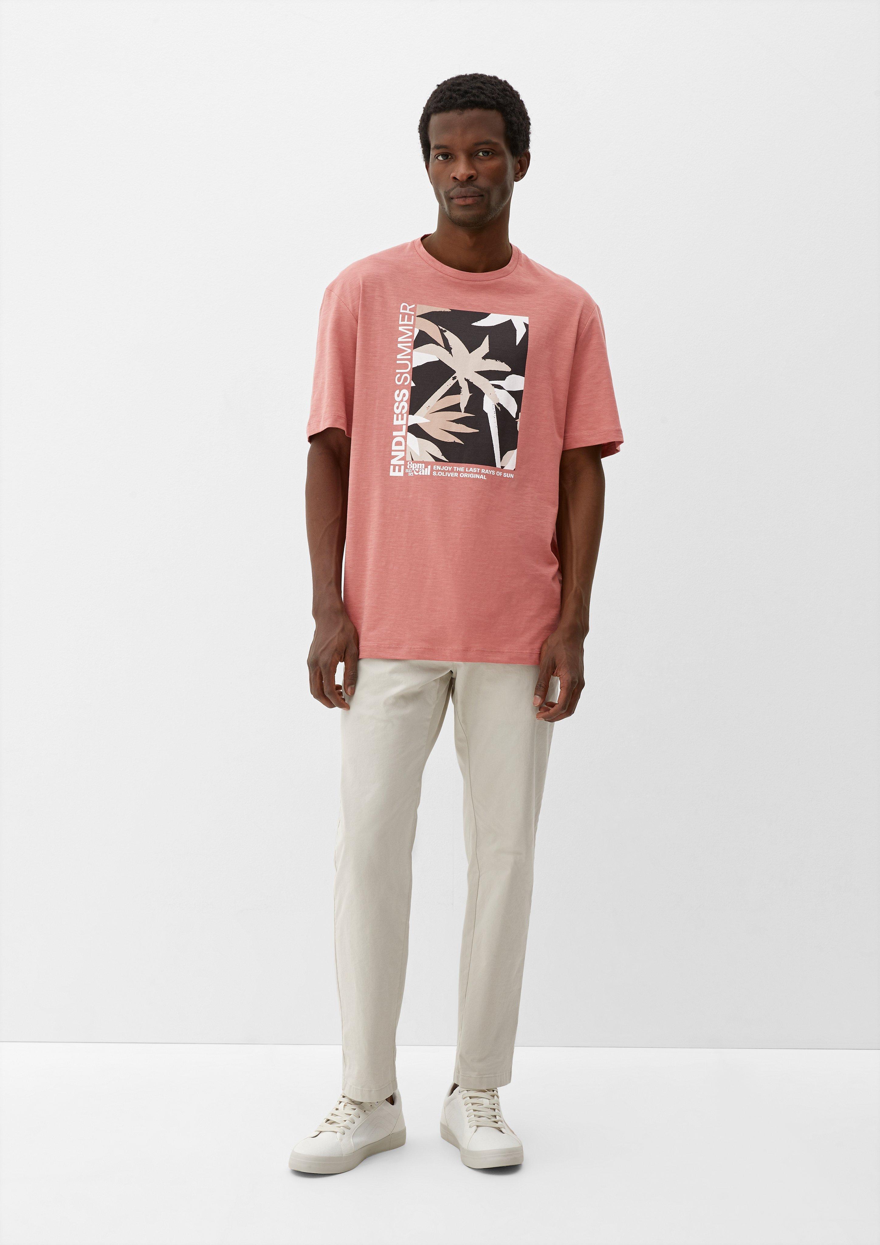 T-Shirt mit Frontprint  2131376-20D1