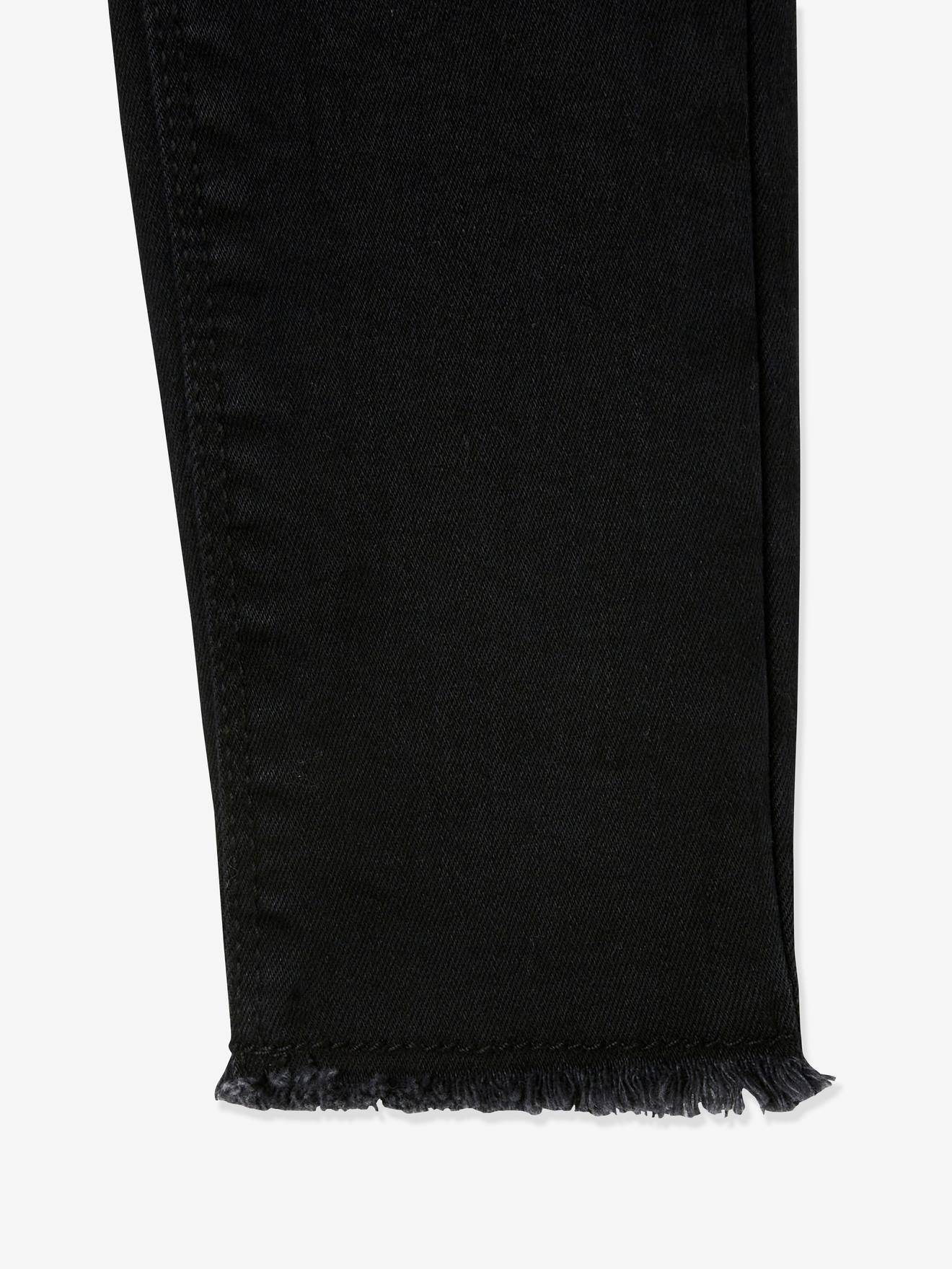 Tregging fantaisie motifs laser fille noir