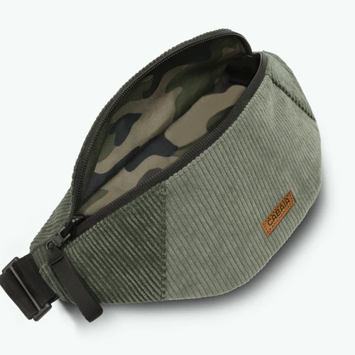 Small Doha green fanny pack