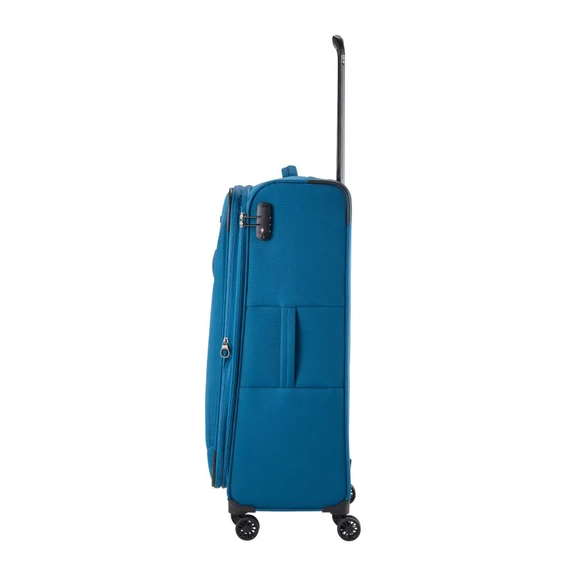 Travelite CHIOS Trolley mit 4 Rollen Größe L - Petrol