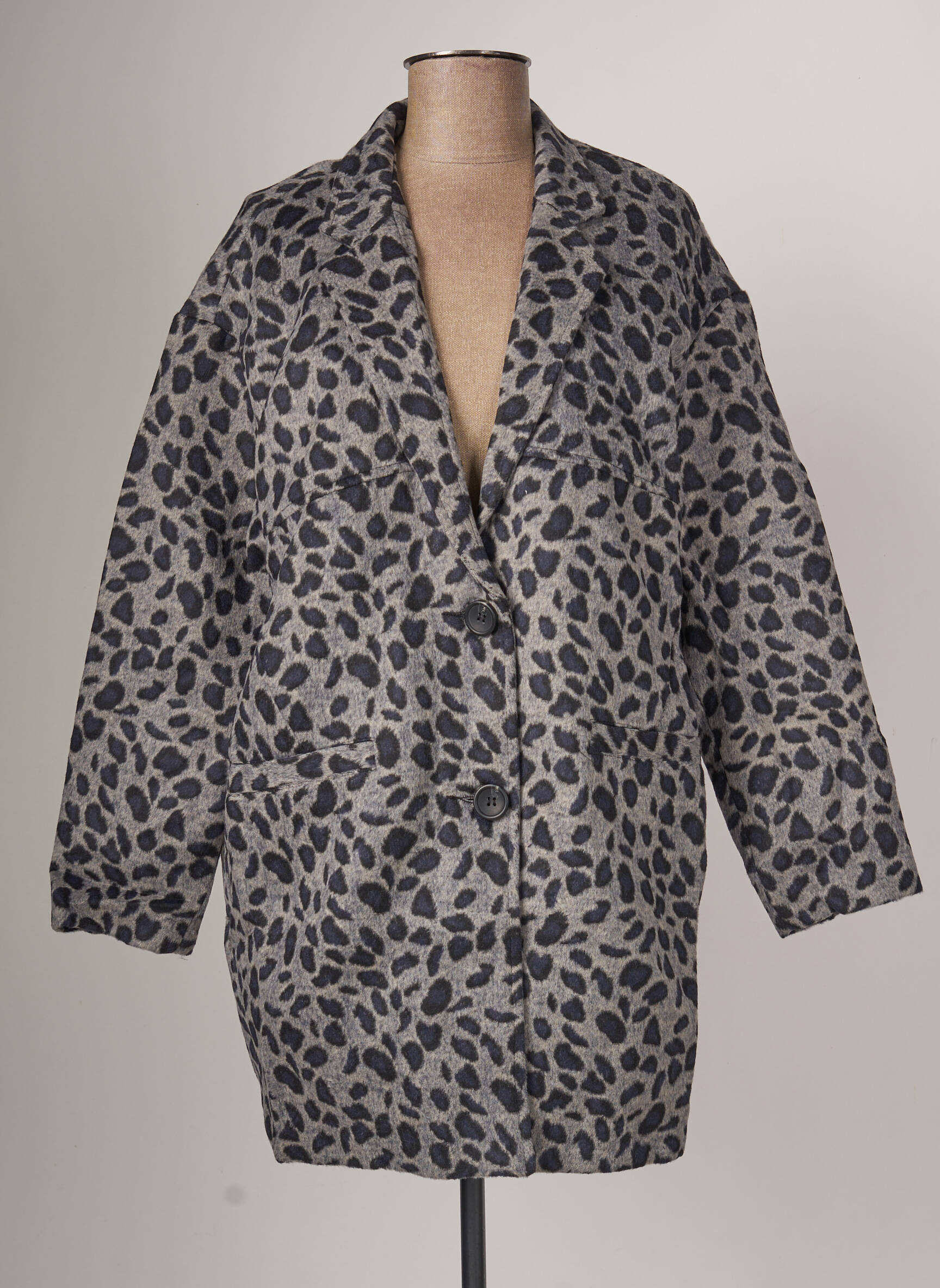 Areline Manteaux Courts Femme couleur gris